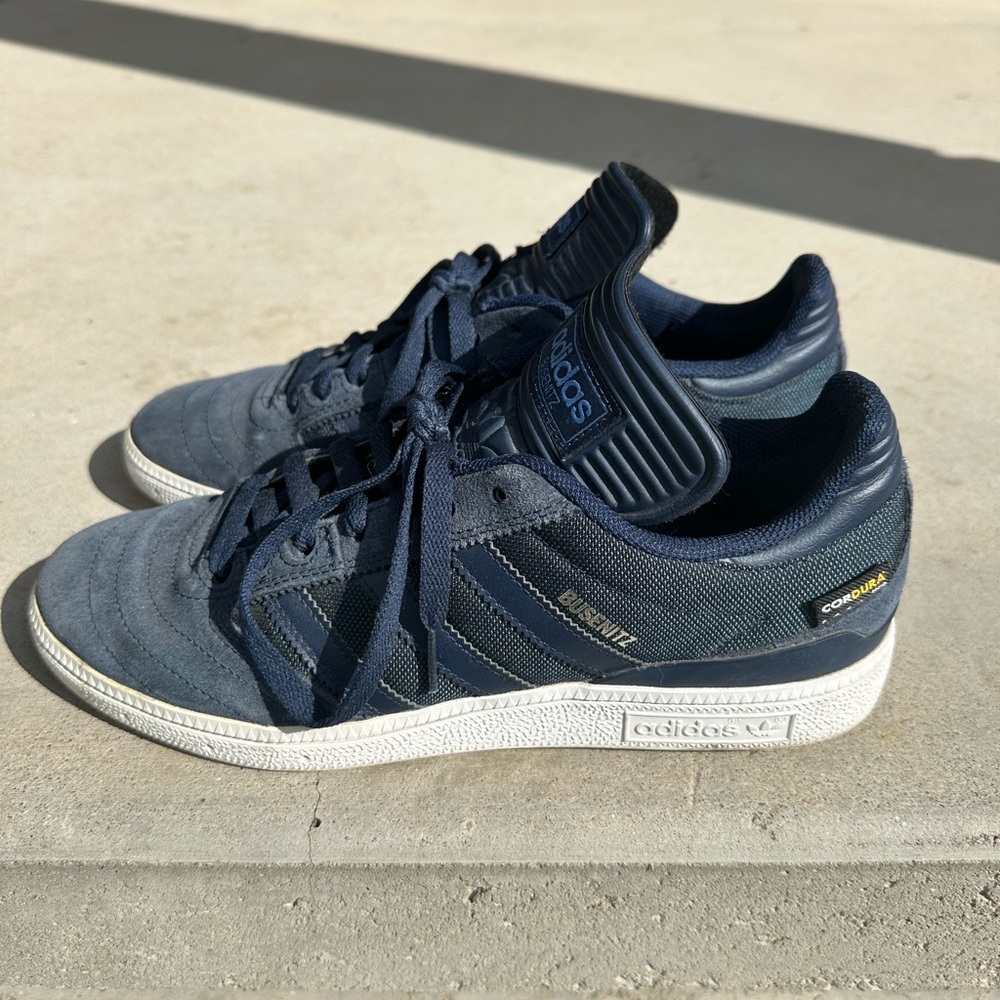 Adidas Men’s BUSENITZ SKATEBOARD Shoes, Size 8.5, Navy Blue